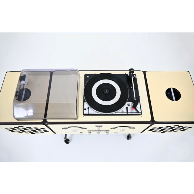 Cream Stereophonic RR-126 Radio by Achille & Pier Giacomo Castiglioni for Brionvega, 1960s For Sale - Image 8 of 15