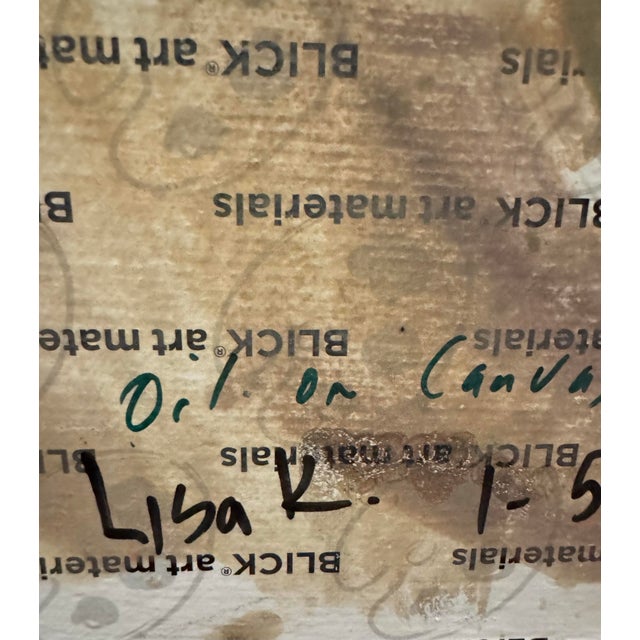 Original Oil on Canvas Board Nude Painting by Artist "Lisa K" Framed For Sale In Nashville - Image 6 of 9