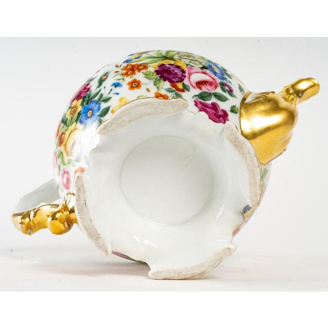 Teapot in Porcelain, Paris, 19th Century For Sale - Image 5 of 10