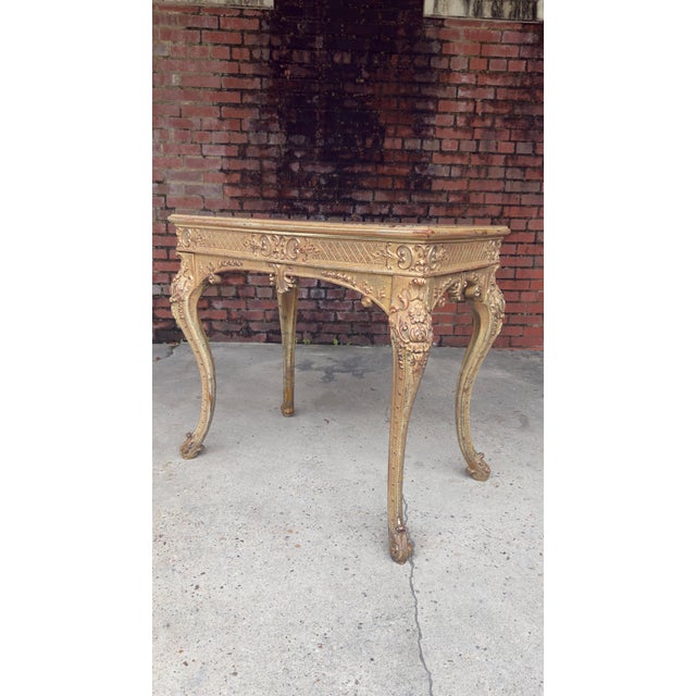 1960s 1960s Turner MFG Co Gilt Center Table Curated by Turtle and Crane - Maison Jansen Style For Sale - Image 5 of 11