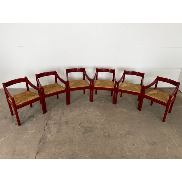 Mid-Century Modern Carimate Armchair by Vico Magistretti for Cassina, Italy, 1959 For Sale - Image 15 of 18