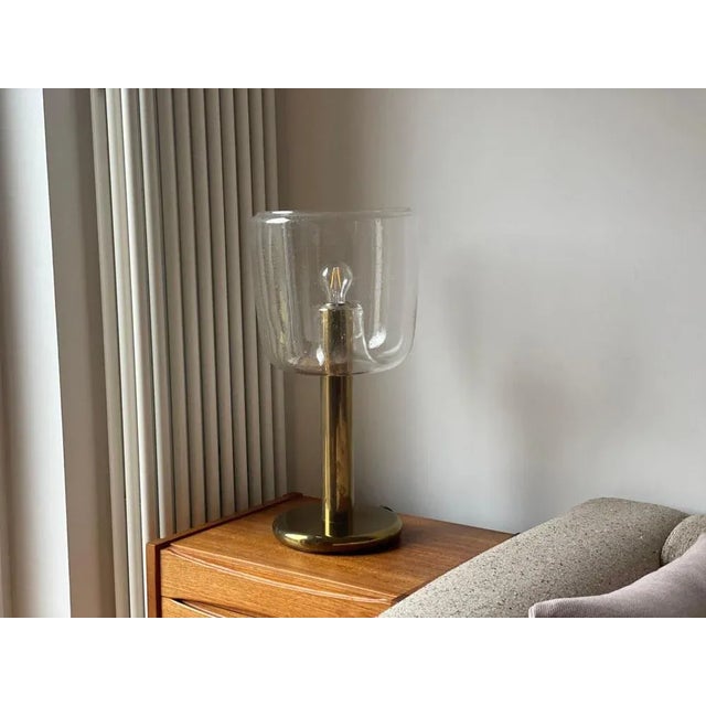 Mid-Century Cosack Brass Table Lamp, 1970s For Sale - Image 4 of 11