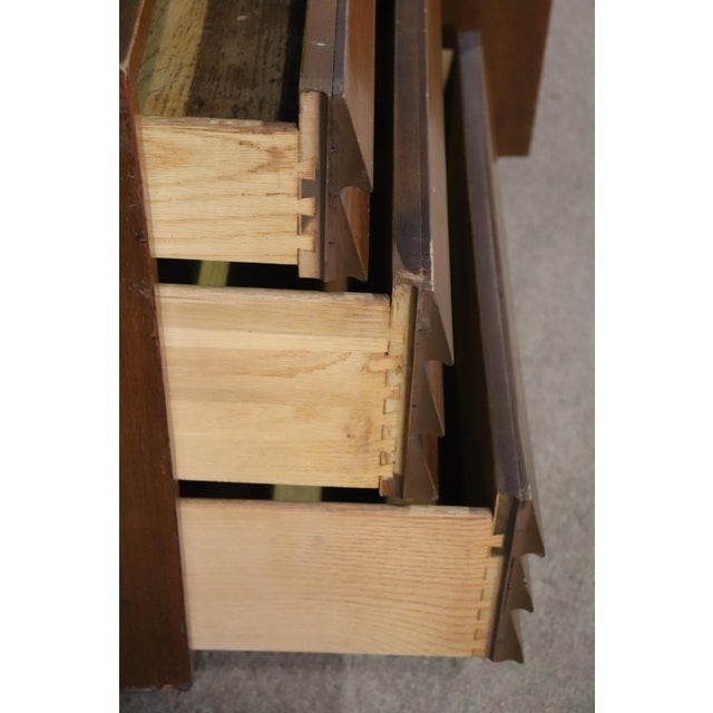 Mid 20th Century Merton Gershun Designed Dresser w/ Louvered Front For Sale In Philadelphia - Image 6 of 12