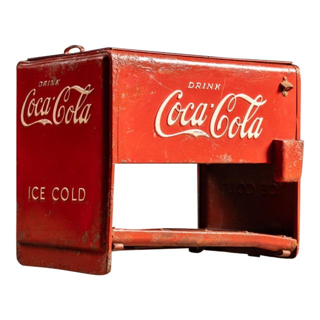 Vintage Coca Cola Salesman Sample Cooler For Sale