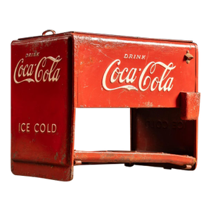 Vintage Coca Cola Salesman Sample Cooler