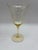 Glass Set of 4 Vintage Yellow Water Glasses For Sale - Image 7 of 9