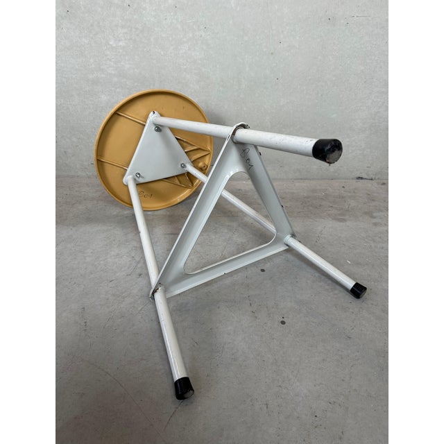 Industrial Stools, Set of 5 For Sale - Image 5 of 8