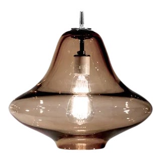 Venus Pendant Light from the Versuvius Collection in Tea For Sale