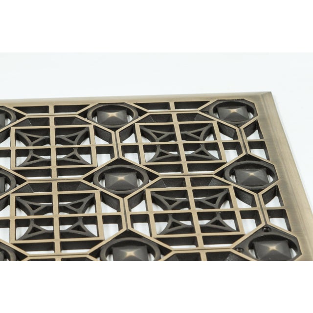 Historical Arts and Casting Bronze Grille For Sale In Los Angeles - Image 6 of 7