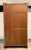 Vintage English Tudor Revival Oak Wardrobe Armoire by Crown Ay Furniture For Sale - Image 14 of 16