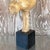 Wood Vintage Boho Cerused Wood Winged Lion’s Head Lamp For Sale - Image 7 of 13