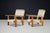 Italian Pine and Woven Cord Lounge Chairs, 1970s, Set of 2 For Sale - Image 14 of 17