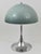 Plastic Panthella Table Lamp with Chrome Base and Grey Shade by Verner Panton for Louis Poulsen, 1970s For Sale - Image 7 of 16