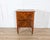 19th-Century Italian Louis XVI–Style Walnut and Marquetry Bedside Cabinet For Sale - Image 4 of 11