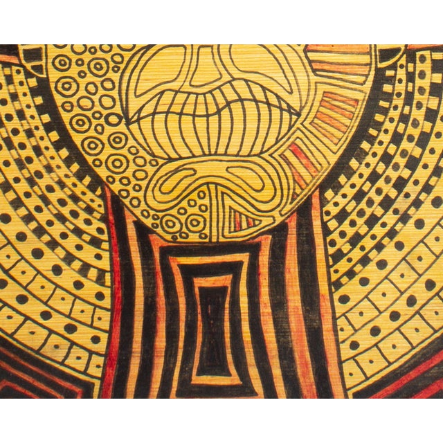Early 21st Century “All Great Truths” Oil Paint Pen on Wood Drawing by r.a. Buys For Sale - Image 5 of 9