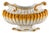 Italian Glazed Terracotta Planter With Ribbed Design For Sale