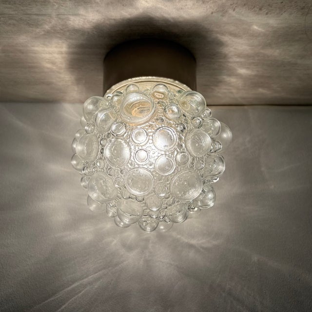 Mid-Century Modern Bubble Lamp from Helena Tynell, 1970s For Sale - Image 3 of 11