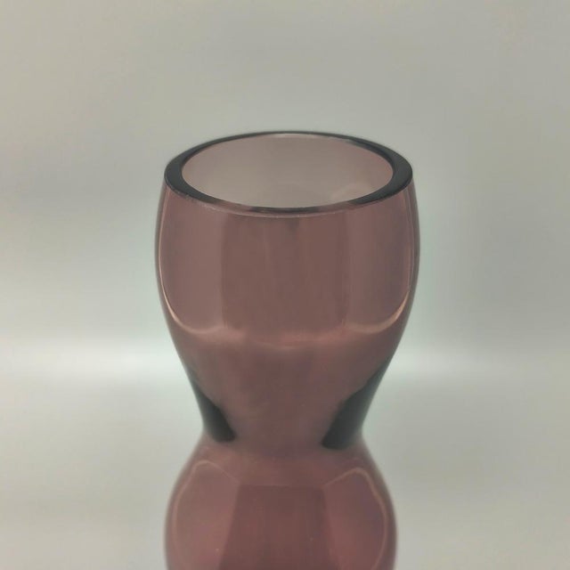 Space Age Purple Vase by V. Nason in Murano Glass, Italy, 1970s For Sale - Image 4 of 7