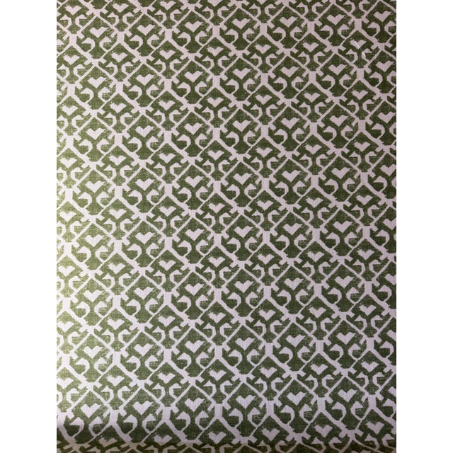 Carolina Irving Tamar on Natural Parsley 8 Yards Linen Fabric For Sale - Image 4 of 6