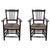 Pair of Spanish Horseshoe Back and Cane Armchairs For Sale - Image 9 of 9