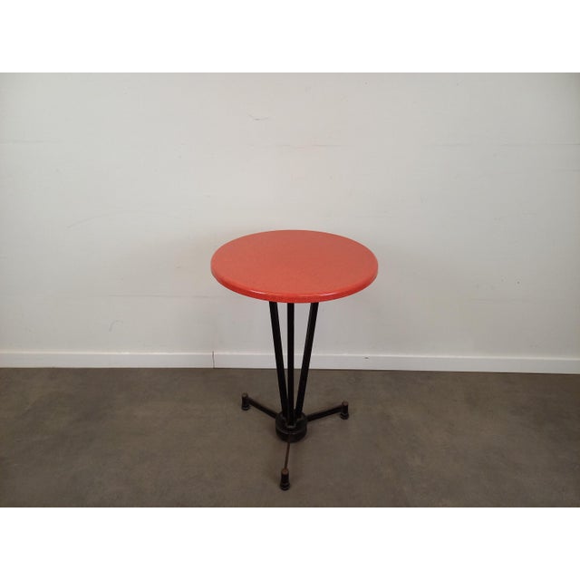 Parisian Bistro Pedestal Table, 1950s For Sale - Image 13 of 17