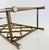 Vintage Hollywood Regency Gold Metal Quatrefoil Wine Rack For Sale - Image 11 of 11
