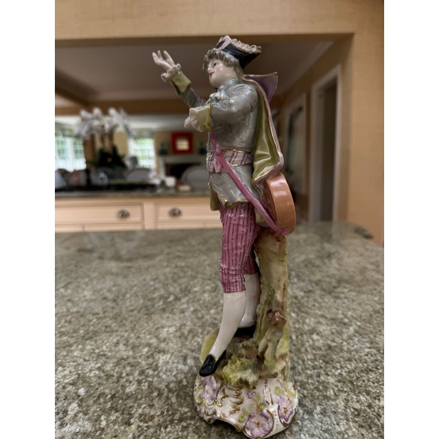 Pair of Late 19th Century Porcelain Figures Royal Dux Bohemia Czechoslovakia For Sale In New York - Image 6 of 8