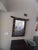 Japanese Late 19th Century Large Japanese Shibayama-Style Black Lacquer Mirror With Faux-Bamboo Frame For Sale - Image 3 of 13
