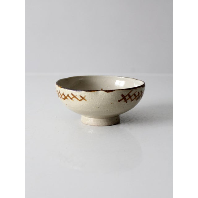 Vintage Handmade Studio Pottery Bowl For Sale - Image 6 of 11