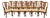 Set of 10 Burl Walnut Georgian / Queen Anne Style Dining Chairs – 8 Side Chairs & 2 Armchairs For Sale
