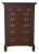 Henkel Harris Mahogany #175 New Market High Chest For Sale