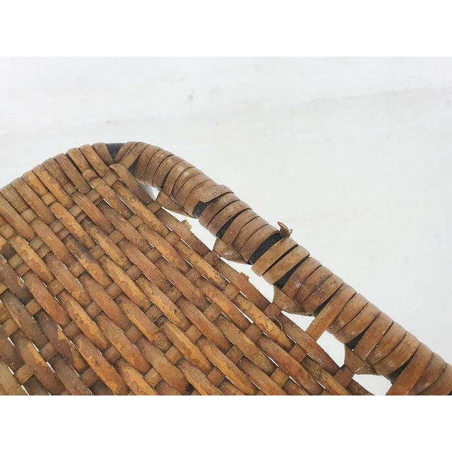 Rattan Coffee Table attributed to Carl Aubock, Austria, 1960s For Sale - Image 3 of 7