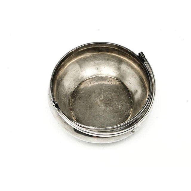 Early 20th Century Sugar Bowl from Berndorf, Germany For Sale - Image 6 of 13