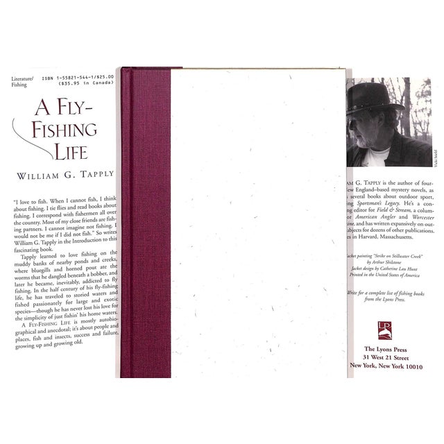 Nautical "A Fly-Fishing Life" Book 1997 Tapply, William G. (Signed) For Sale - Image 3 of 5