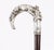 Antique Silver Fox and Hare Handled Walking Stick Cane, 19th Century For Sale - Image 18 of 18