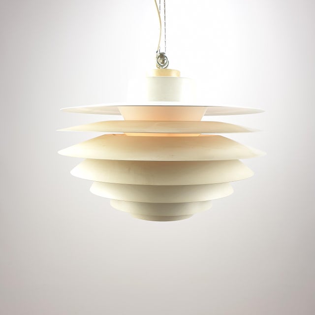 Mid-Century Modern Mid-Century Modern Verona Pendant Light by Svend Middelboe for Nordisk Solar, 1960s For Sale - Image 3 of 11