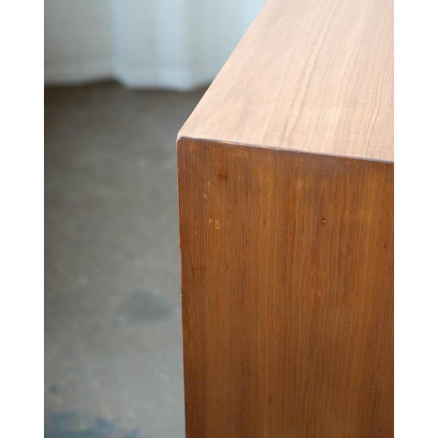 1950s Butternut Diamond-Front Sideboard by Salvatore Bevelacque, Attributed For Sale - Image 11 of 15