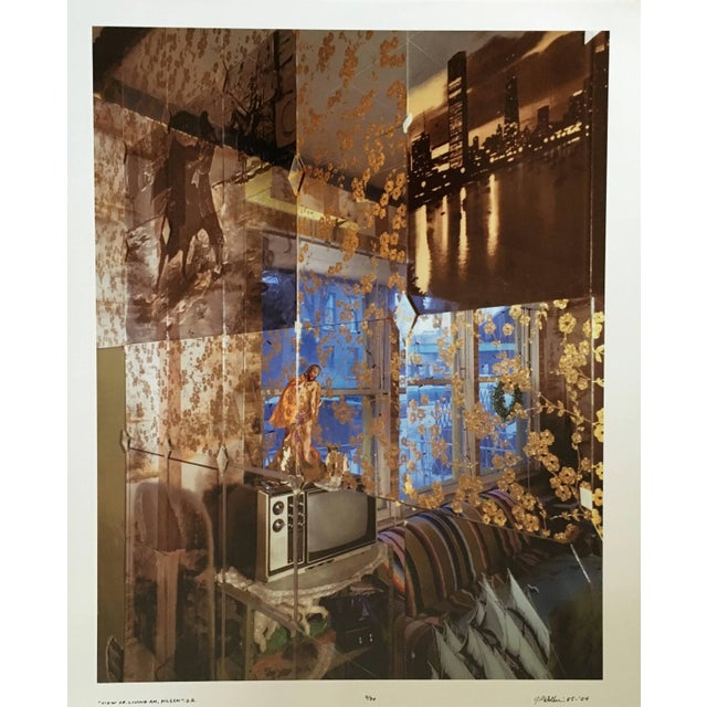 Jay Wolke, View Fr. Living, Large Scale Chicago Color Photograph, 2004 For Sale
