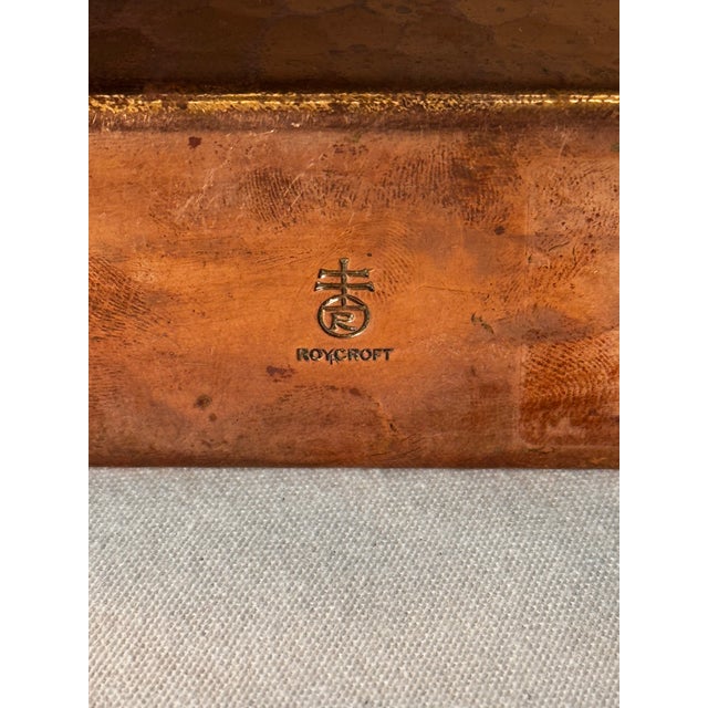Vintage Southwestern Hammered Copper Napkin Holder For Sale - Image 11 of 12