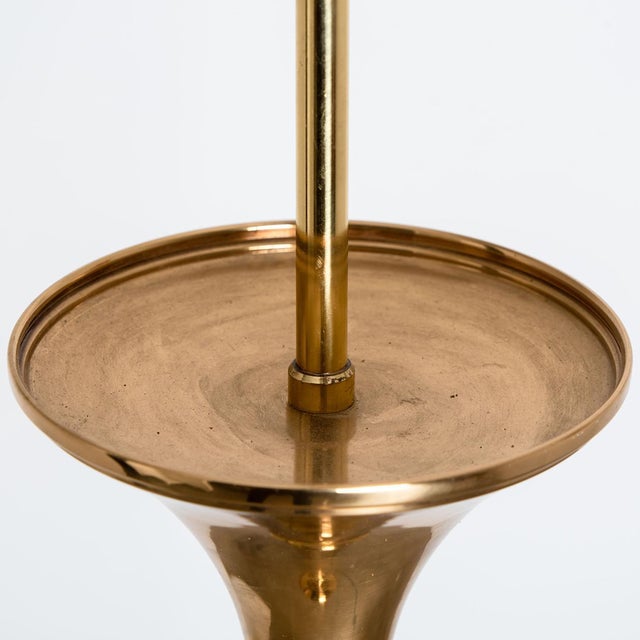 Metal Floor Lamp in Gold by Ingo Maurer for Design M, Germany, 1968, Set of 2 For Sale - Image 7 of 16