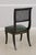 Wood Set of 4 Vintage Regency Cane Back Dining Chairs For Sale - Image 7 of 18