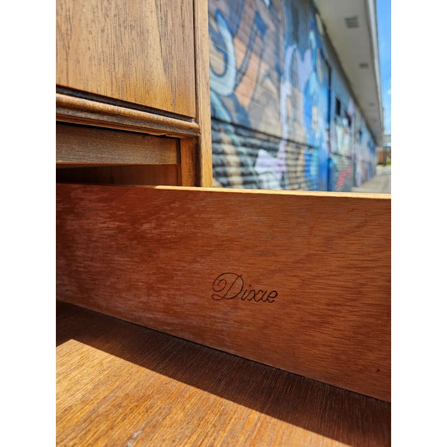 1960s 1970s Drexel Campaign Tallboy Chest For Sale - Image 5 of 8