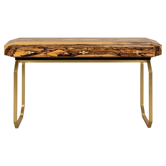 Vertigo Royal Ebony Console Table by Memoir Essence For Sale - Image 6 of 6
