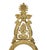 Late 20th Century French Neoclassical Empire Style Gilt Bronze Two Light Wall Sconces W. Mirrors - a Pair For Sale - Image 10 of 17