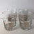 Culver Gold Snowflake Glasses - Set of 4 For Sale In Miami - Image 6 of 6