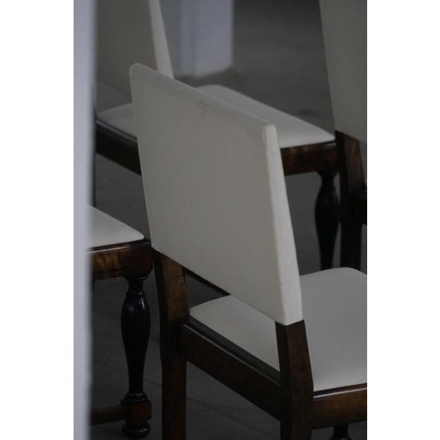 Wood Swedish Grace Dining Chairs in Birch, 1920s, Set of 6 For Sale - Image 7 of 18