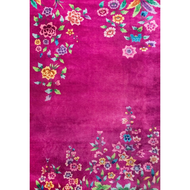 Early 20th Century Chinese Art Deco Rug For Sale - Image 9 of 15
