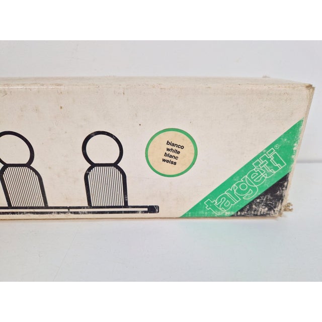Vintage Space Age Domino Wall Lamp in White from Targetti Sarkey, 1970s For Sale - Image 10 of 13
