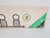 Vintage Space Age Domino Wall Lamp in White from Targetti Sarkey, 1970s For Sale - Image 10 of 13