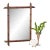 Late 19th Century French Bamboo Mirror For Sale